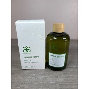 Arbonne Rescue & Renew Detox Oil 6.7 fl oz 200 ml New in Box Body Oil